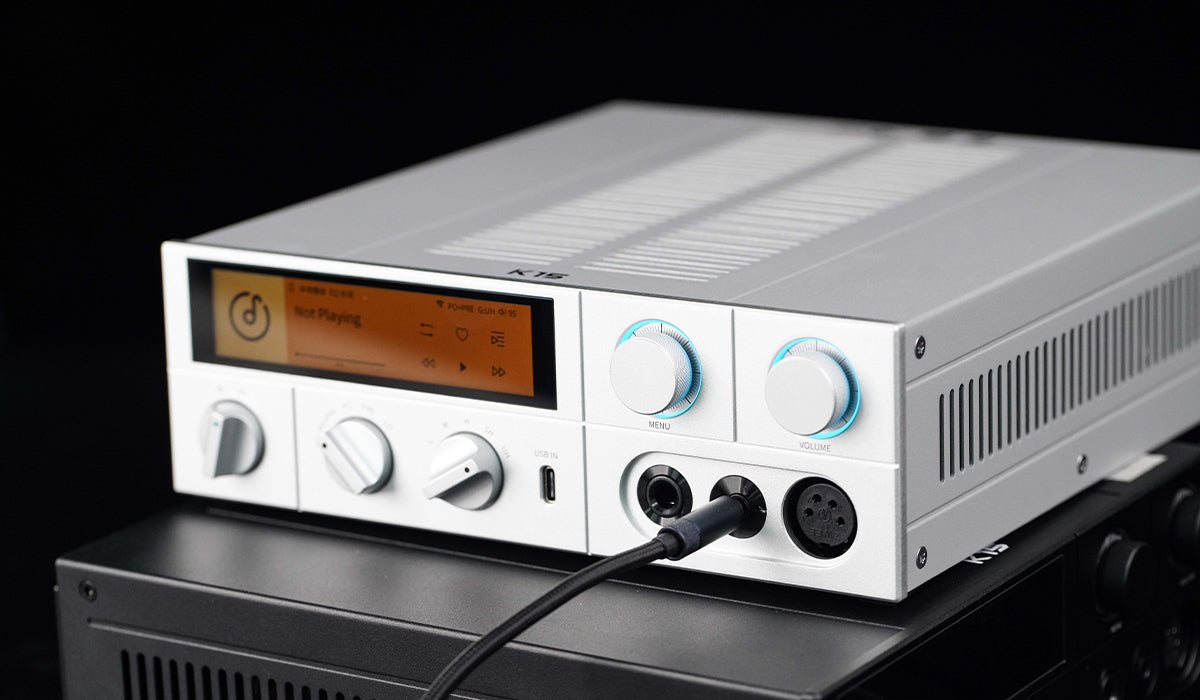 FIIO K15 | Amplificateur de casques d'écoute et DAC portable