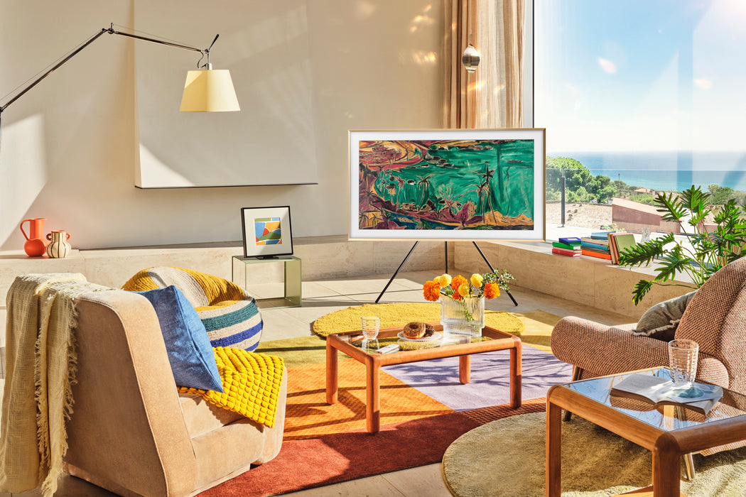 Samsung QN55LS03F - Téléviseur 55'' QLED 4K The Frame, 120Hz, Art Mode, VisionAI, NQ4 Gen2