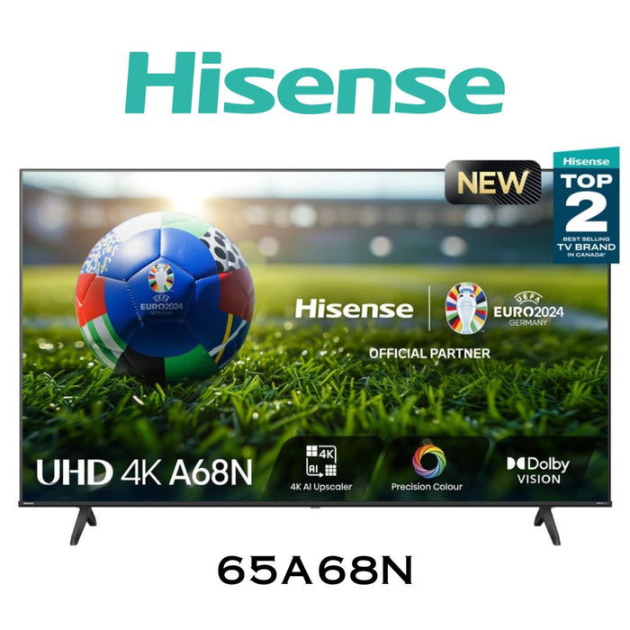 Hisense 65A68N - Téléviseur 65'' 4K Google TV