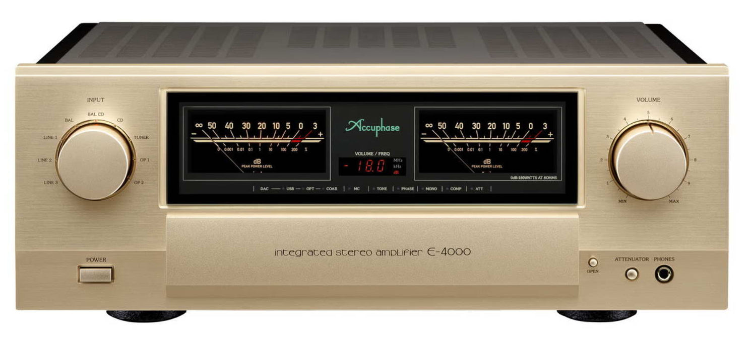 Accuphase E-4000 - Amplificateur stéréo intégré 180W par canal