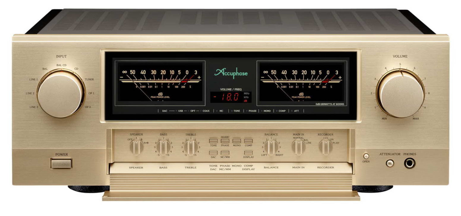 Accuphase E-4000 - Amplificateur stéréo intégré 180W par canal