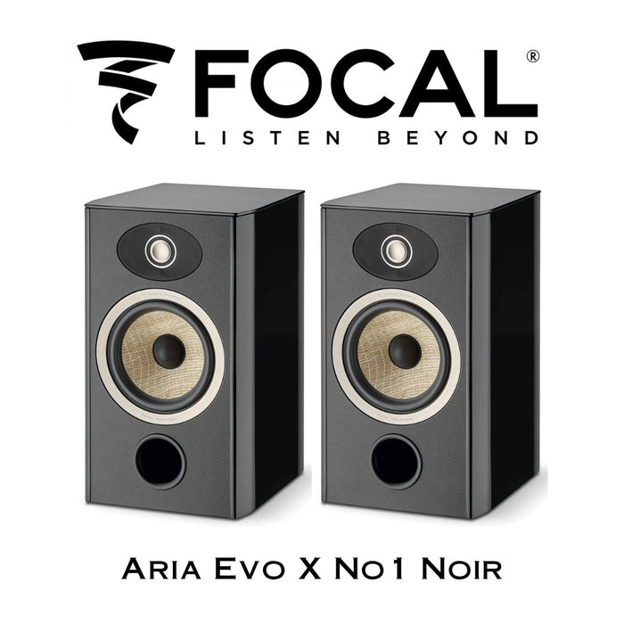 Focal Aria Evo X No 1 - Enceintes d'étagère 2 voies (La paire)