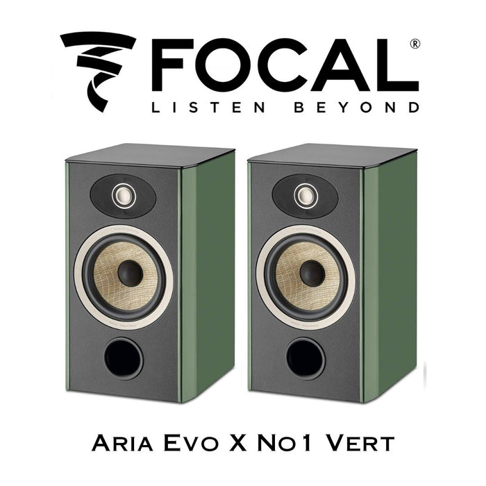 Focal Aria Evo X No 1 - Enceintes d'étagère 2 voies (La paire)