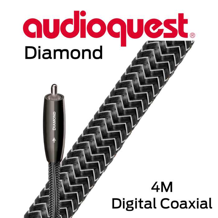 Audioquest Diamond - Câbles d'interconnection coaxial 72v DBS digital 21 AWG