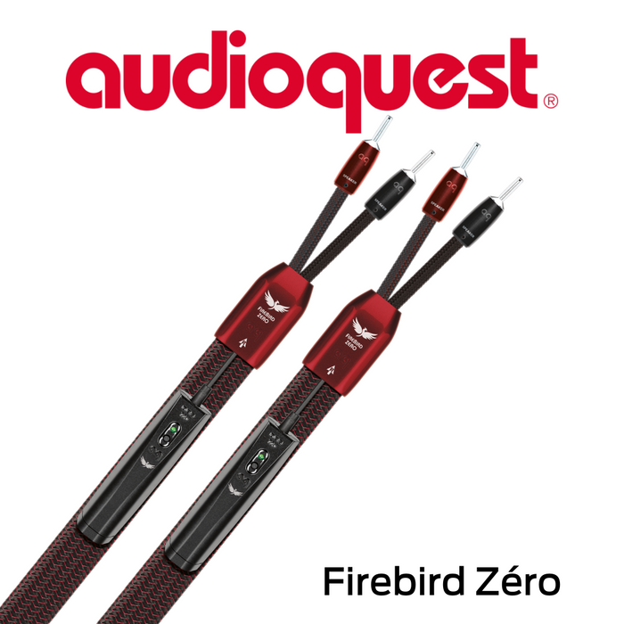 Audioquest FireBird Zero - Câble à haut-parleurs 10AWG 72v DBS (paire)