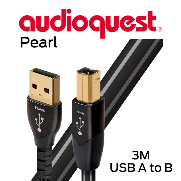 Audioquest Pearl - Câbles d'interconnexion de type USB A-B