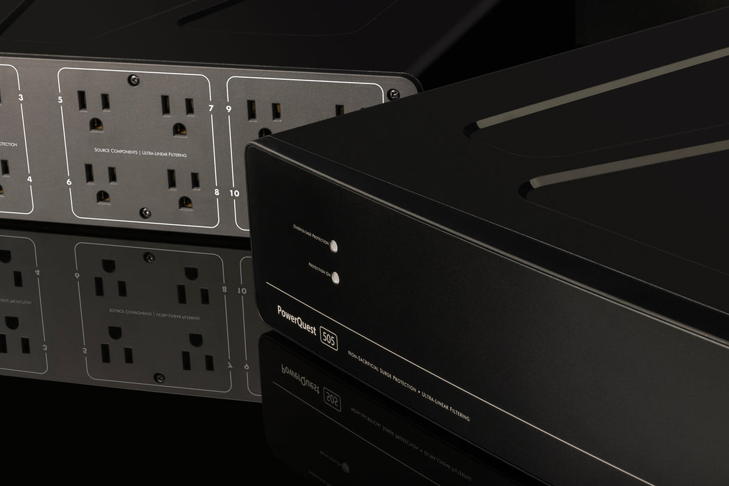 Audioquest PowerQuest PQ-505 - Barre d'alimentation 12 prises avec conditionneurs d'alimentation