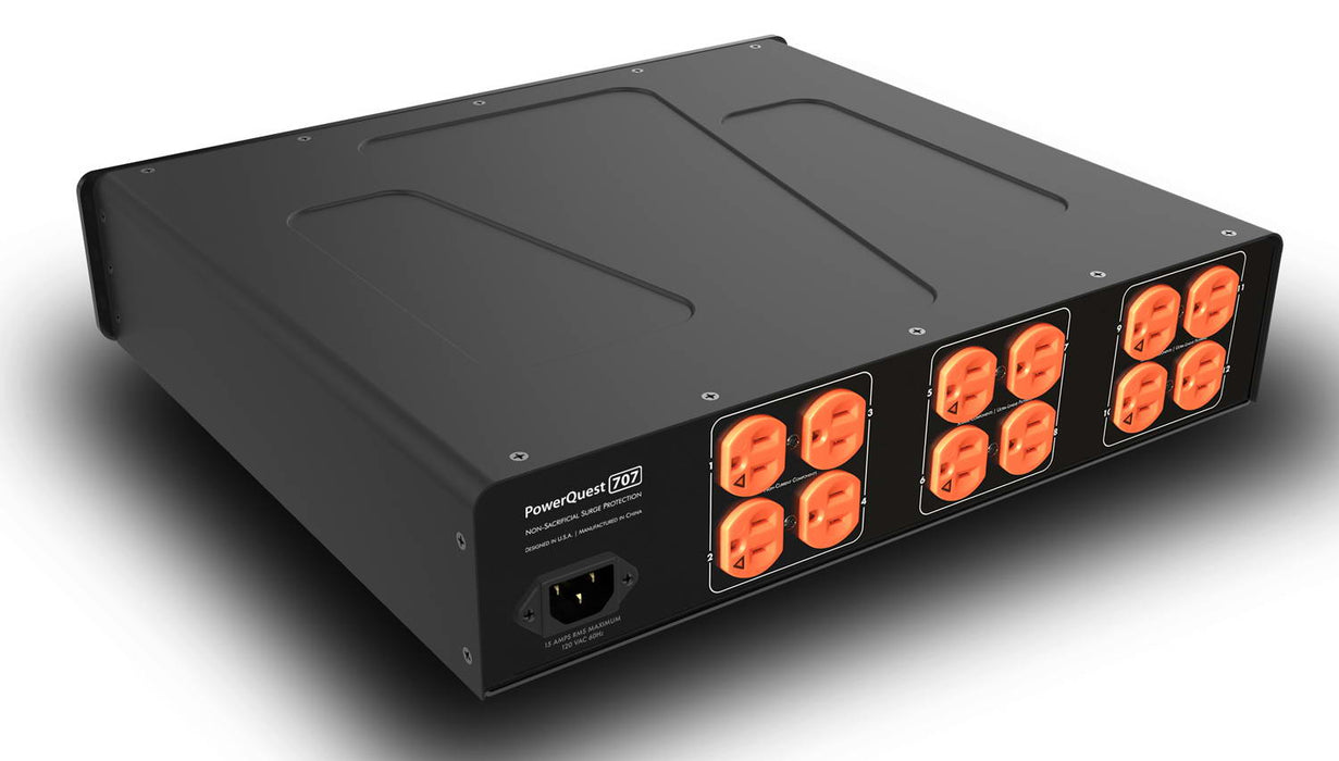 Audioquest PowerQuest PQ707 - Barre 12 prises-Correction 45AMP-PQ7152M