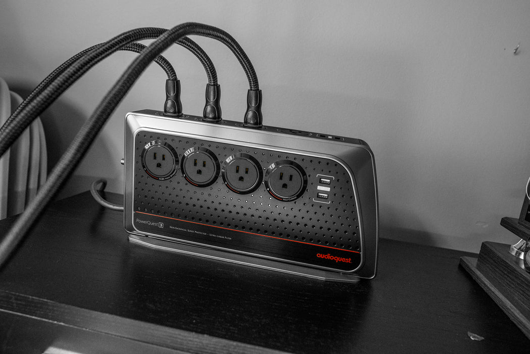 Audioquest PowerQuest 3- Barre d'alimentation/conditionneur 8 prises