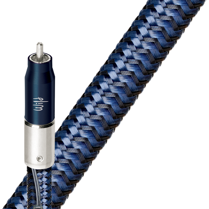 Audioquest Wild - Câbles coaxial digital, 21 AWG, 100% Argent (paire)