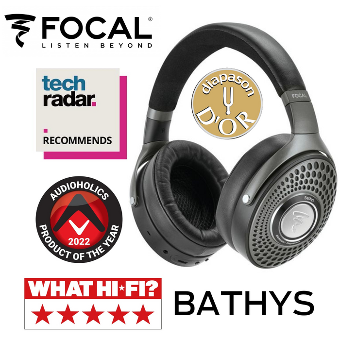 Focal Bathys - Casque haute-fidélité Bluetooth à réduction de bruit!