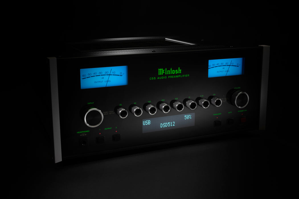 McIntosh C55 - Préamplificateur stéréo 16 entrées