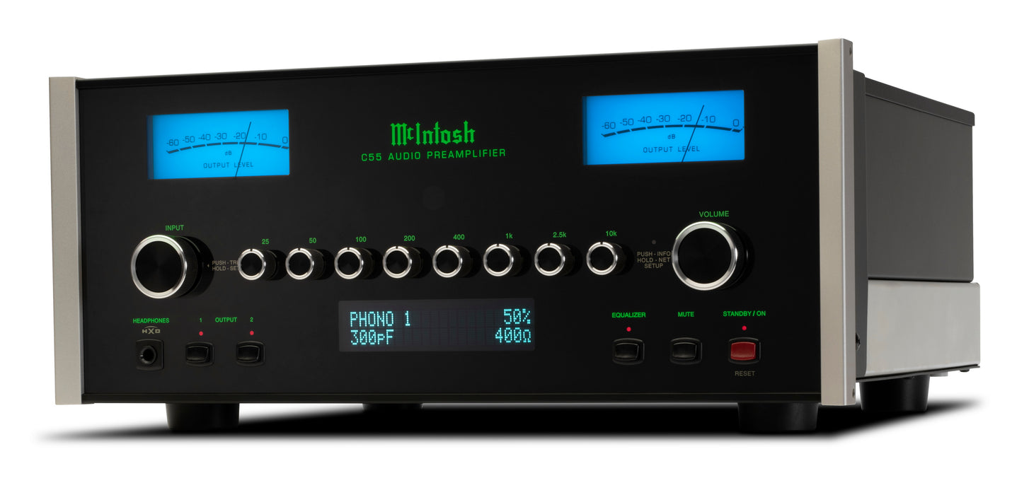 McIntosh C55 - Préamplificateur stéréo 16 entrées