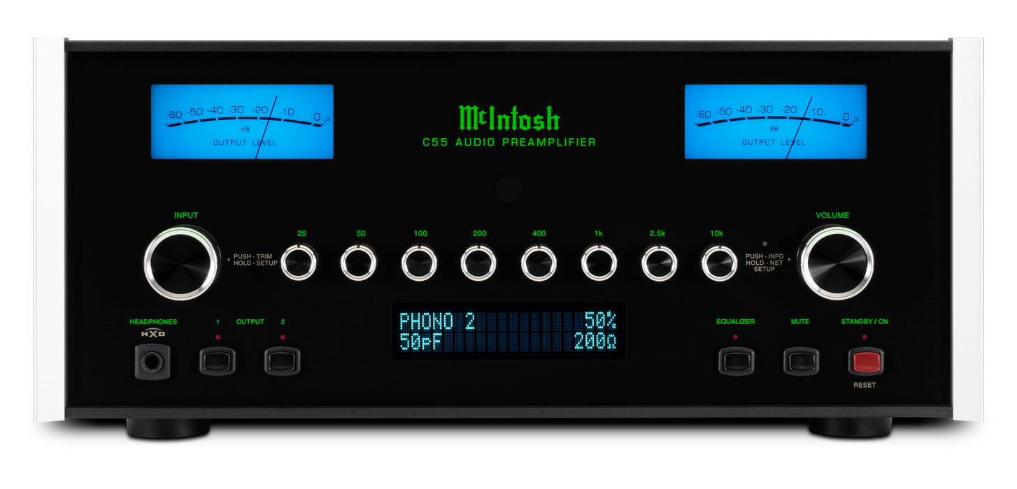 McIntosh C55 - Préamplificateur stéréo 16 entrées