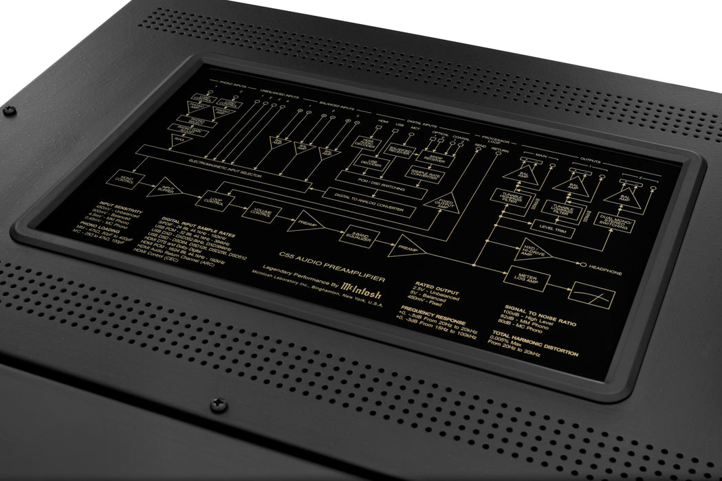 McIntosh C55 - Préamplificateur stéréo 16 entrées
