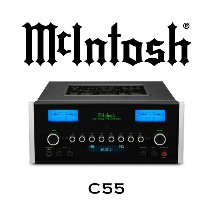 McIntosh C55 - Préamplificateur stéréo 16 entrées