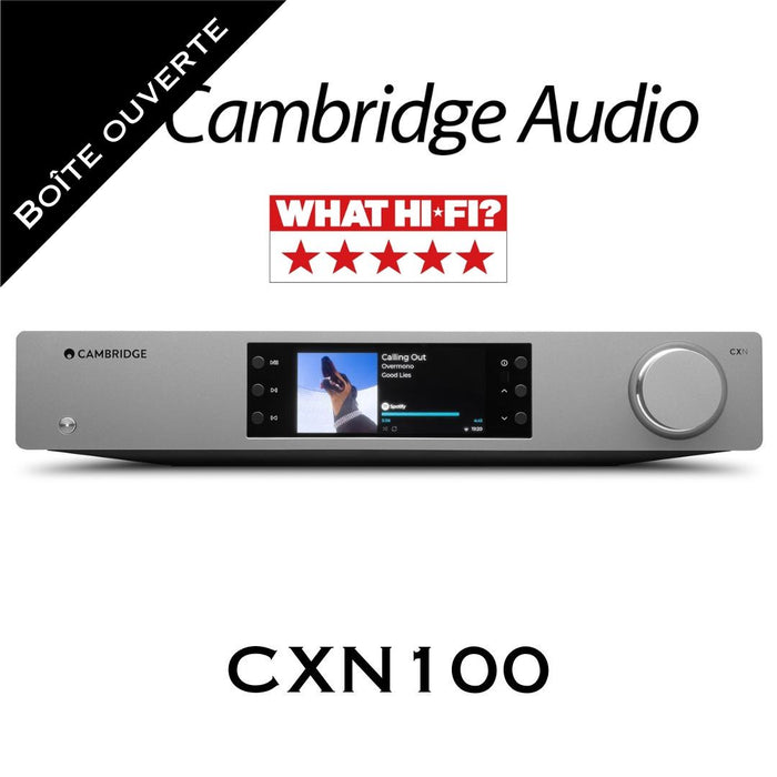 Cambridge Audio CXN100 - Lecteur réseau, MQA (Boîte ouverte)