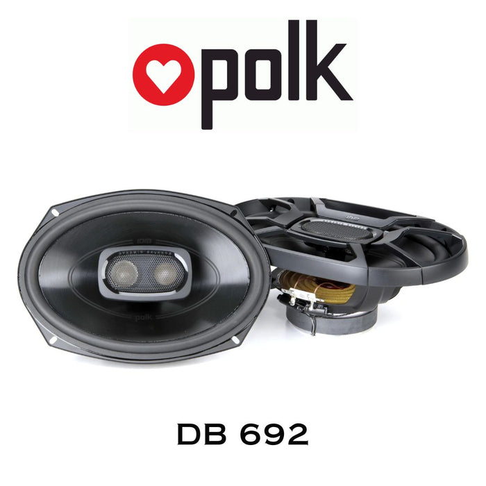 Polk Audio DB 692 | Haut-parleurs 3 voies pour voiture série DB+ 6"x9" (paire)