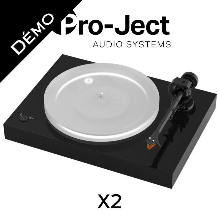 Pro-Ject X2 - Table tournante audiophile au meilleur prix possible (Démonstrateur)