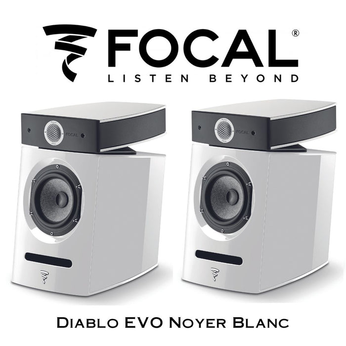 Focal Diablo Utopia Evo : Enceinte d'étagère 2 voies très haut de gamme