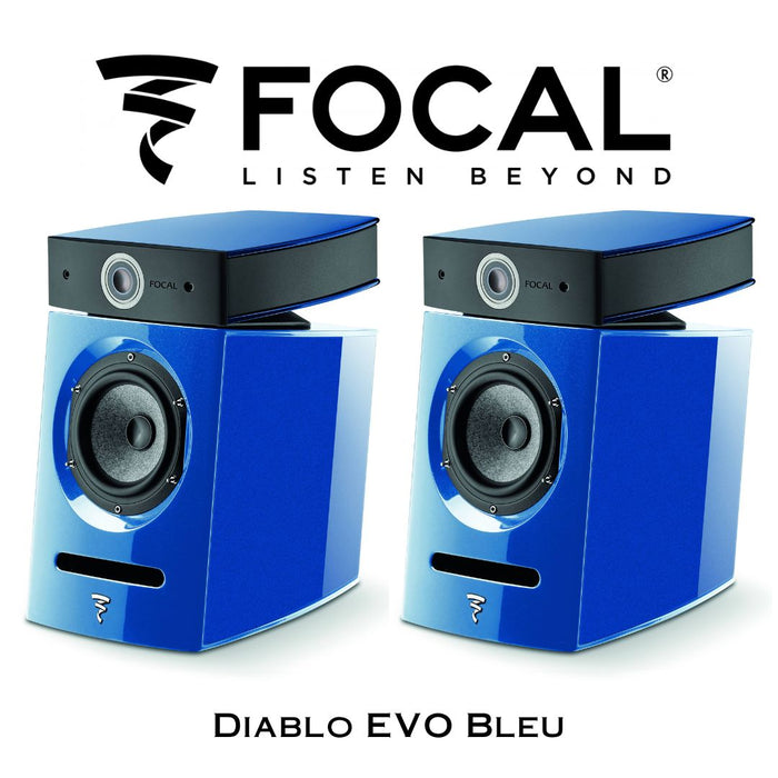 Focal Diablo Utopia Evo : Enceinte d'étagère 2 voies très haut de gamme