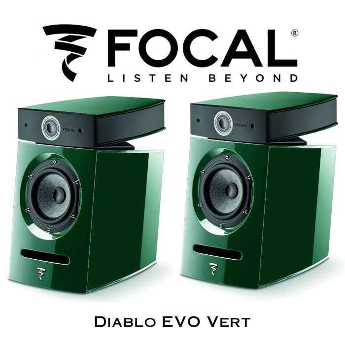 Focal Diablo Utopia Evo : Enceinte d'étagère 2 voies très haut de gamme
