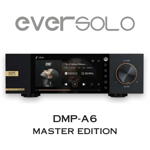 eversolo DMP-A6 Master Edition - Lecteur réseau, 2 DAC, OPA1612, 4GDDR