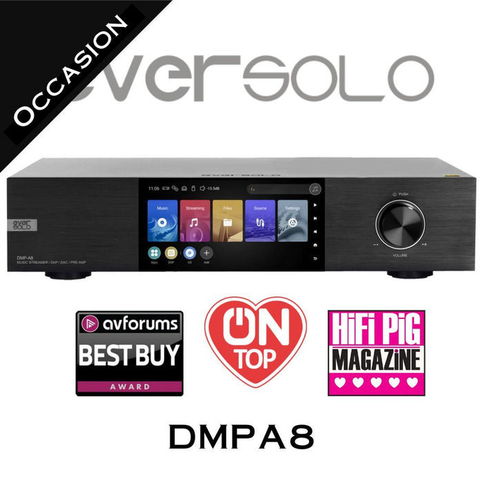 EverSolo DMP A8 - Lecteur réseau, DAC + préamp intégré (Occasion sans boîte)