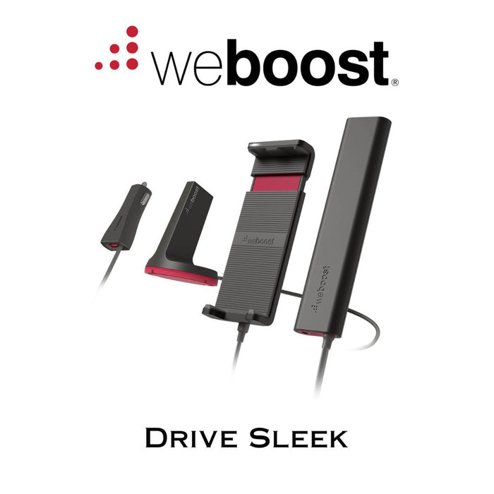 weBoost 470135F Drive Sleek - Amplificateur de signal cellulaire pour véhicule multi-utilisateur (Kit complet)