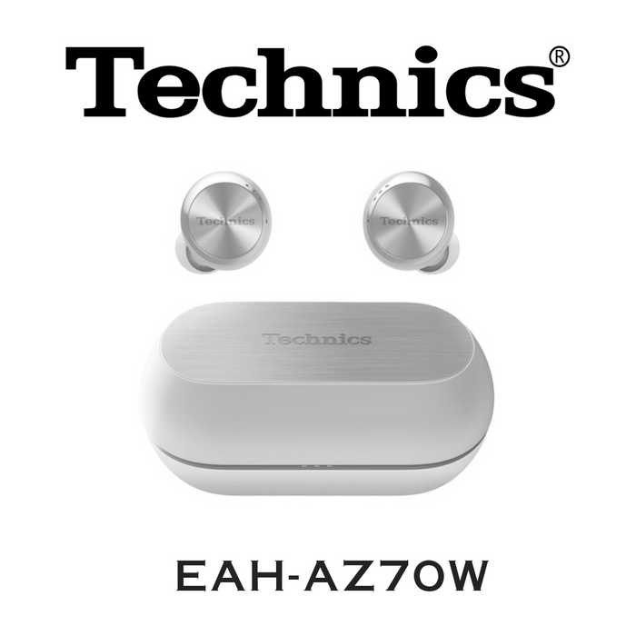 Technics EAHAZ70W - Écouteurs boutons véritables sans fil Bluetooth