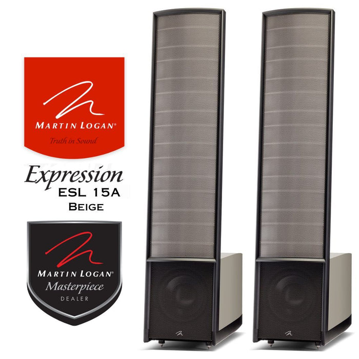 Martin Logan ESL 15 | Enceintes de type colonne électrostatique haut de gamme (paire)