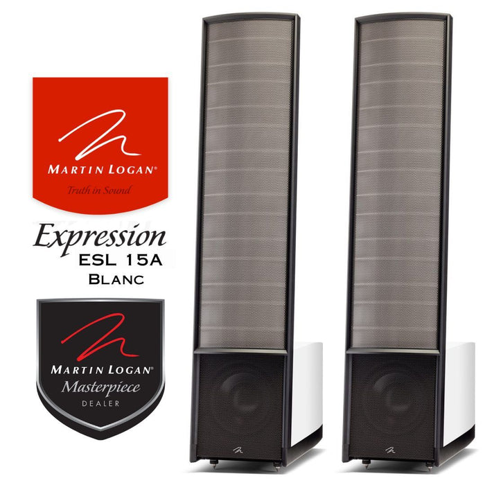 Martin Logan ESL 15 | Enceintes de type colonne électrostatique haut de gamme (paire)