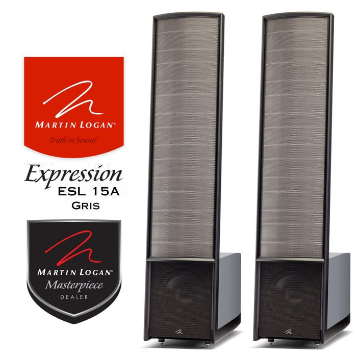 Martin Logan ESL 15 | Enceintes de type colonne électrostatique haut de gamme (paire)