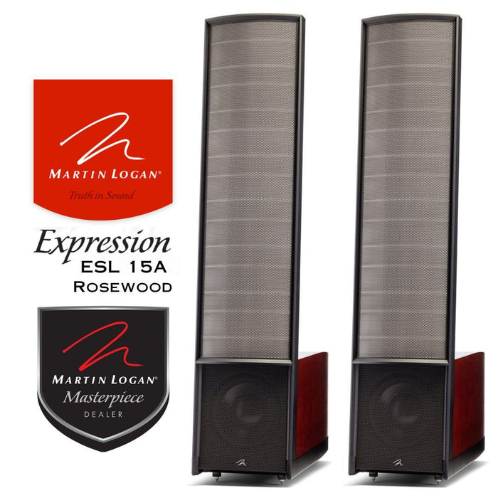 Martin Logan ESL 15 | Enceintes de type colonne électrostatique haut de gamme (paire)