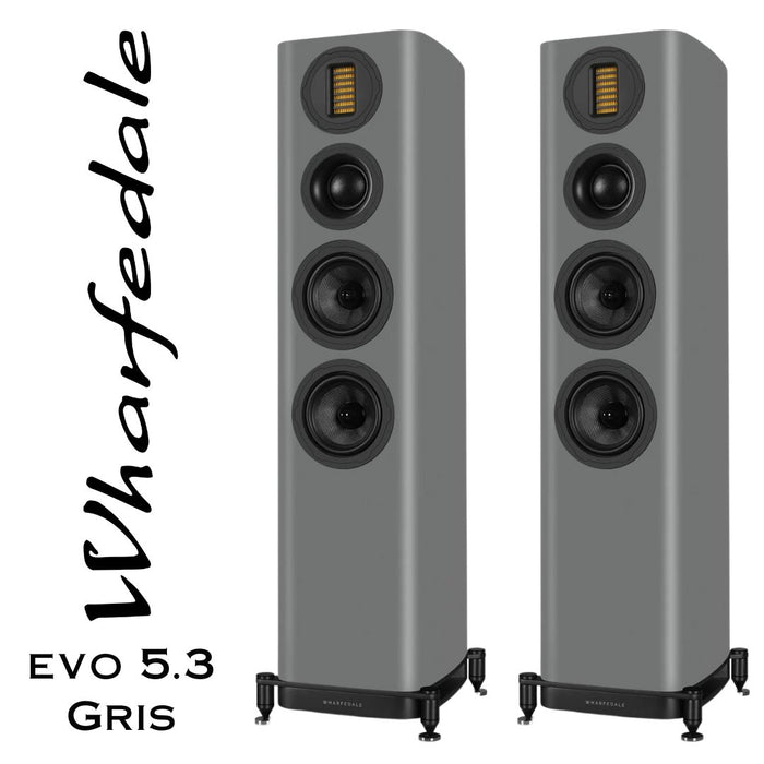 Wharfedale EVO 5.3 | Enceintes de type colonne bass reflex 3 voies
