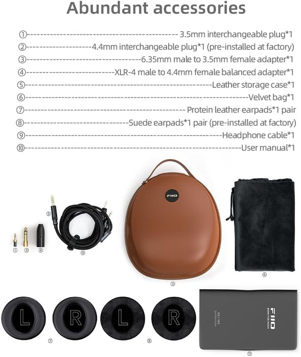 FIIO FT5 : Casques d'écoute ouvert planar magnetique haute-fidélité