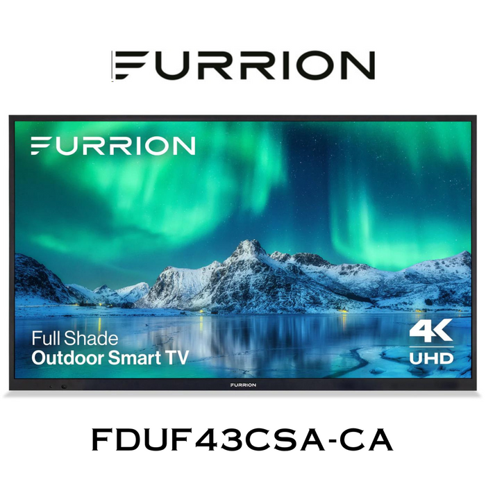 Furrion Full Shade - Téléviseurs 4K TV d'extérieur 43"-65" 400Nits