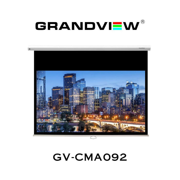 Grandview GV-CMA | Écrans de projection manuelle "Cyber" 92'' à 120'' | 16:9