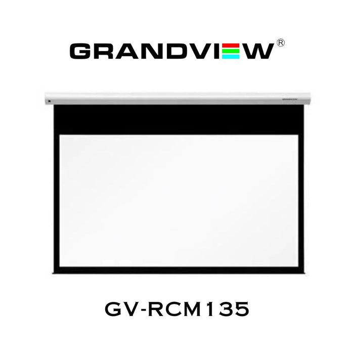 GRANDVIEW Série GV-RCM | Écran Cyber motorisé encastré - 135" & 150'', 16:9