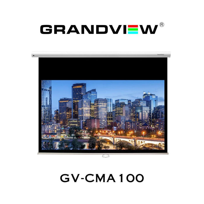 Grandview GV-CMA | Écrans de projection manuelle "Cyber" 92'' à 120'' | 16:9