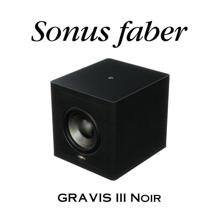 Sonus Faber GRAVIS III | Caisson de basses Haute-Fidélité 600 Watts