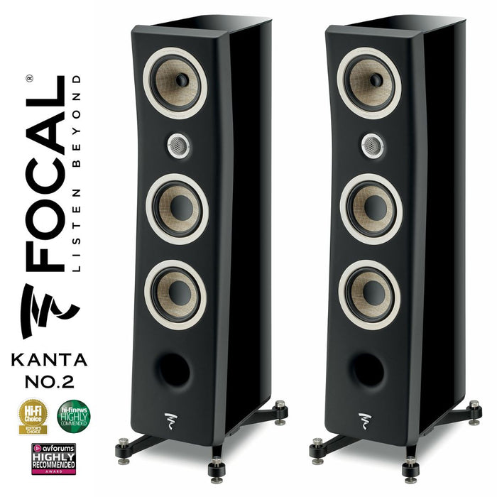 Focal Kanta No.2 - Enceintes 3 voies de type colonne (la paire)