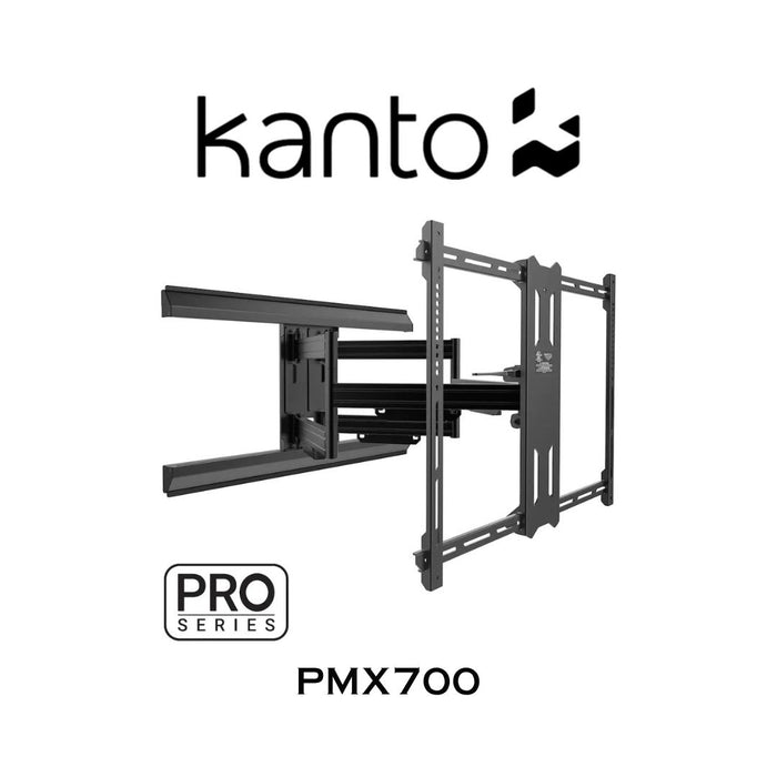 KANTO PMX700 : Support mural articulé pour téléviseurs de 40'' à 100'' capacité 150 lb