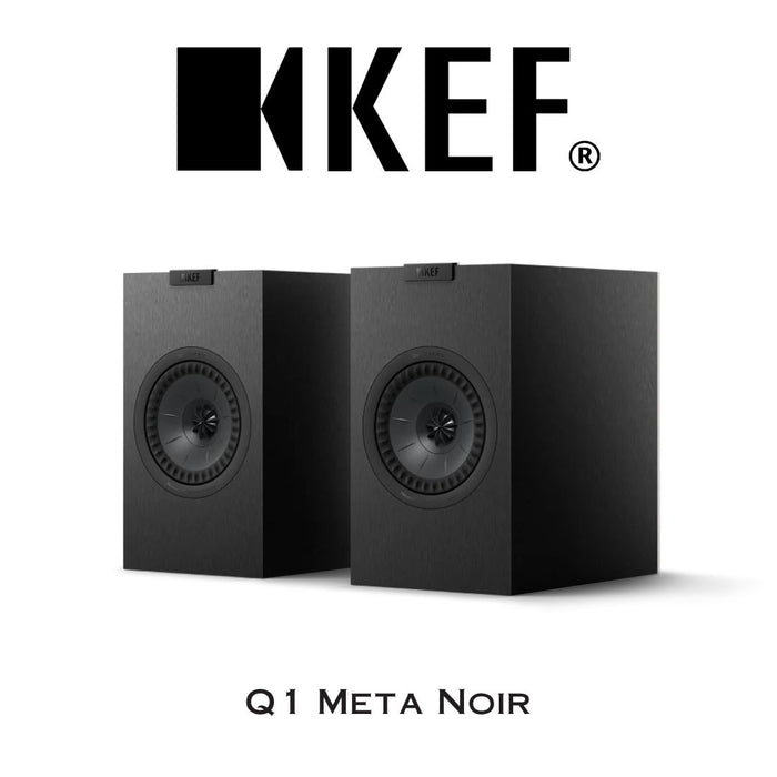 KEF Q1 Meta : Enceinte d'étagère 2 voies compacte