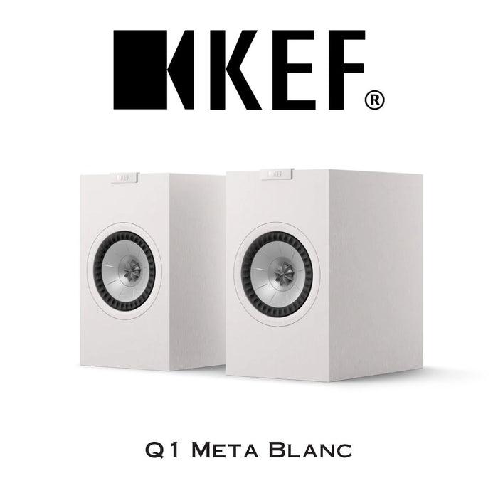 KEF Q1 Meta : Enceinte d'étagère 2 voies compacte