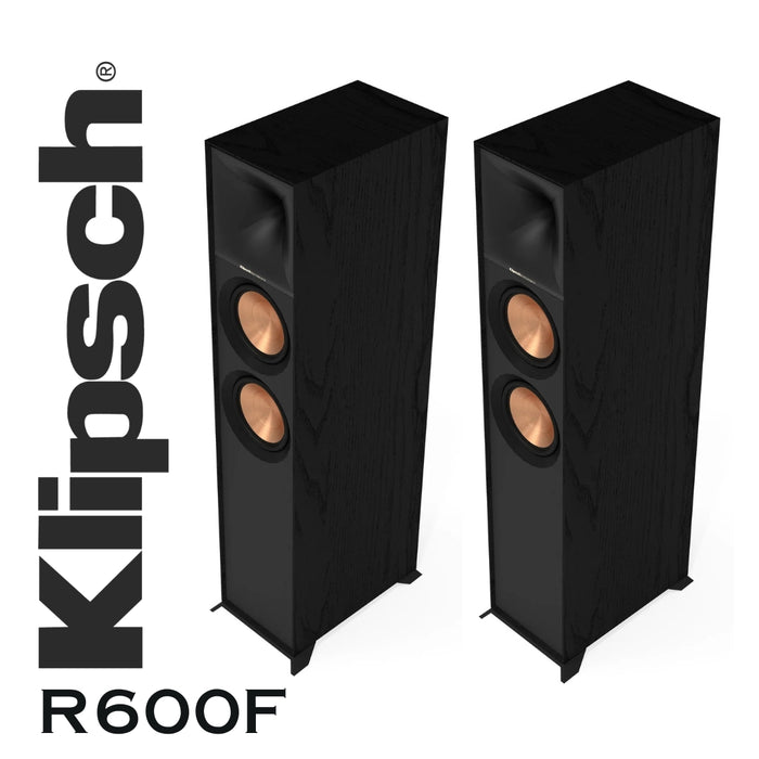 Klipsch R600F - Enceintes de type colonne Tweeter 1'' + 2 Woofer 6.5''