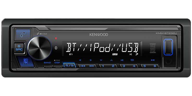 KENWOOD KMM-BT232U | Radio d'auto avec Bluetooth