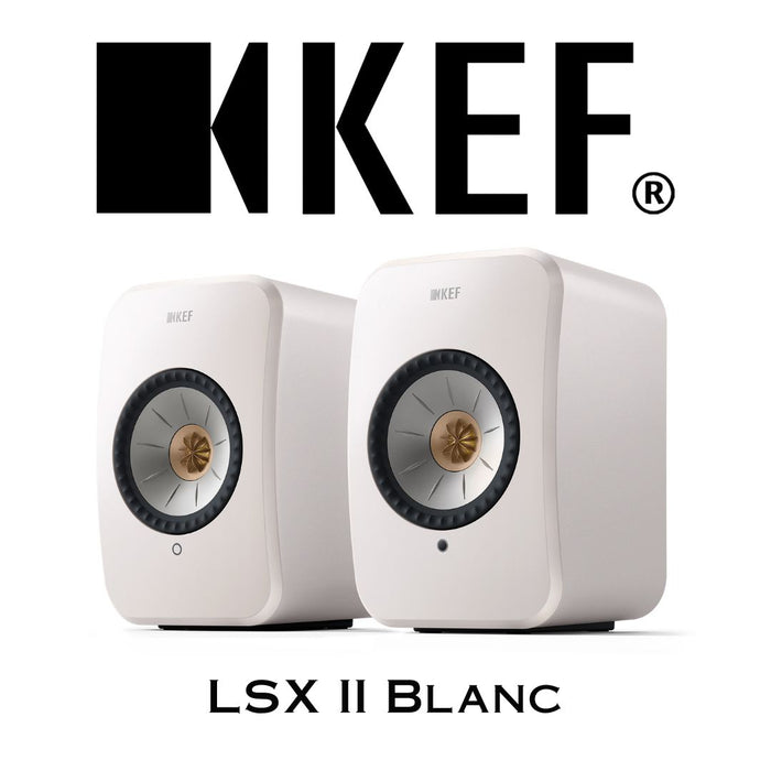 KEF LSX II Wireless Music System - Enceintes sans fil avec 4 amplis!