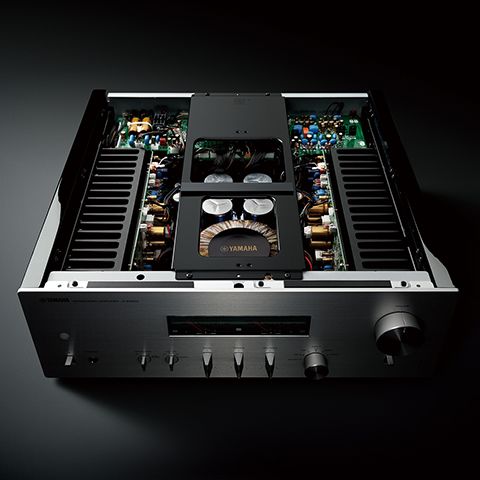 Yamaha AS1200 - Amplificateur stéréo intégré 105Watts par canal, entrée phono, HP A/B