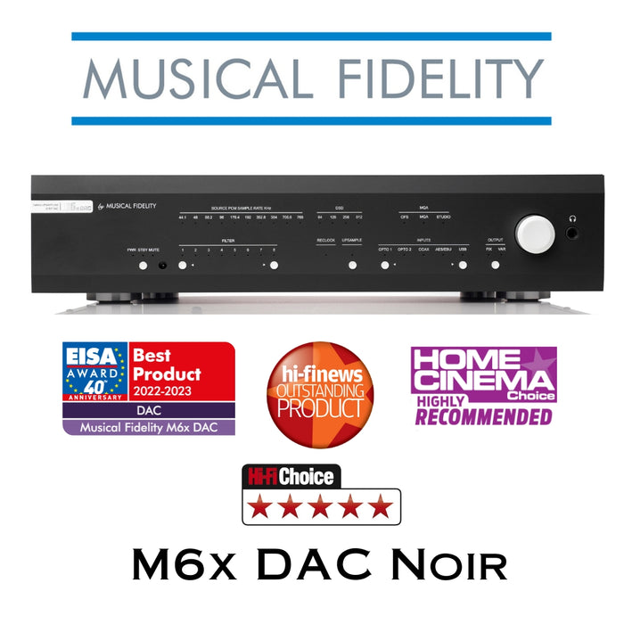 Musical Fidelity M6XDAC - DAC avec 2 puces ES9038Q2M et Circuit HyperstreamII 32 bits/768kHz